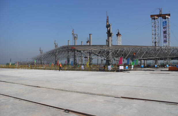 澳门网架顶升施工方案