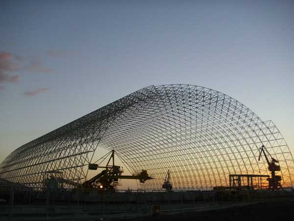 澳门热电厂网架工程