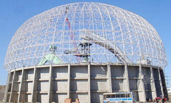 澳门圆形煤场网架