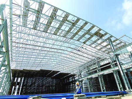 澳门船厂网架工程