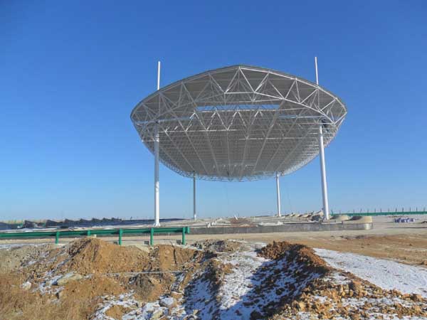 澳门加油站网架工程